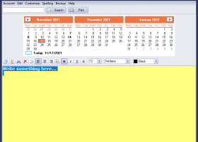 VOVSOFT - Desktop Diary screenshot