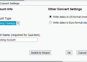 qfx2qif Convert screenshot