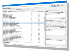VOVSOFT - SEO Checker screenshot