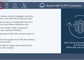 Lotus Notes NSF Converter screenshot