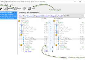 FTP Synchronizer screenshot