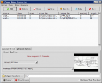 iPhone Video Converter Express screenshot