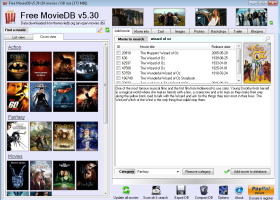 Free MovieDB screenshot