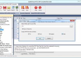 PST to PDF Converter screenshot