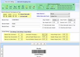 Barcode Label Software screenshot