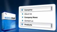 KoolSlideMenu - Excellent PHP Menu screenshot