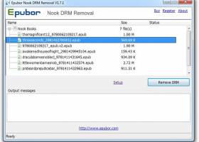 Epubor Nook DRM Removal screenshot