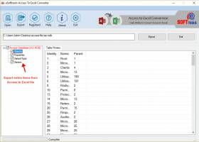 Convert Access to Excel screenshot