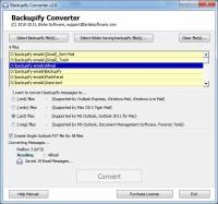 Convert MBOX to Outlook screenshot