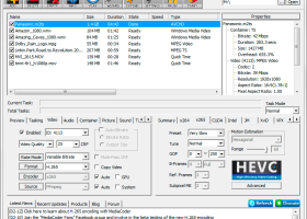 MediaCoder Portable screenshot