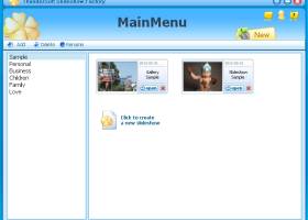 ThunderSoft Slideshow Factory screenshot
