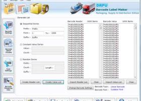 Barcode for Supply Distribution Industry screenshot