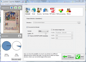 Contenta Converter BASIC screenshot