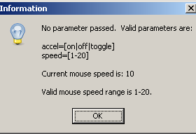 Mat (Mouse Acceleration Toggler) screenshot