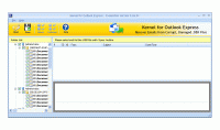 Kernel Outlook Express - Email Recovery screenshot