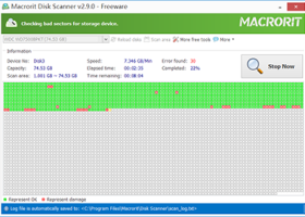 Macrorit Disk Scanner Portable screenshot