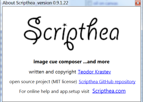 Scripthea screenshot