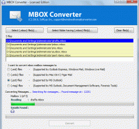 MBOX to Outlook screenshot