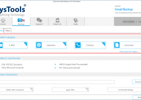 Advanced Gmail Back Up Tool screenshot