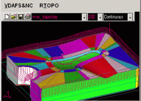 VDAFS TO DXF and NC Converter and Viewer screenshot