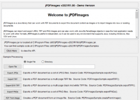 jPDFImages screenshot