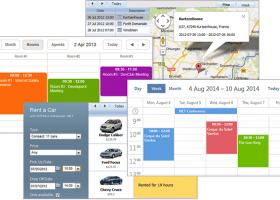 DHTMLX Scheduler .NET screenshot