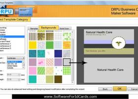 Business Card Designer Program screenshot