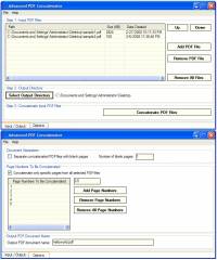 Advanced Pdf Concatenator screenshot