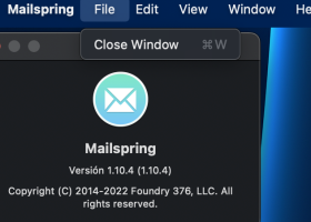 Mailspring screenshot