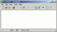 Win32Pad screenshot