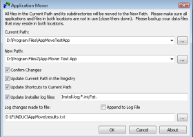 Application Mover x64 screenshot