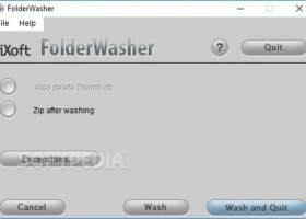 FolderWasher screenshot