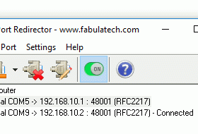 Serial Port Redirector screenshot