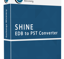 Shine EDB to PST Converter Software screenshot