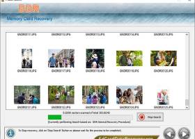 PC Card Memory Data Recovery Software screenshot