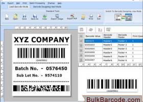 Warehouse Industry Barcode Software screenshot