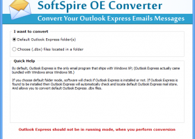 Import Mail from OE to Outlook screenshot