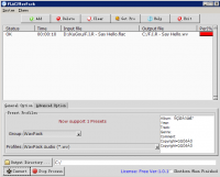 FLAC2WavPack screenshot