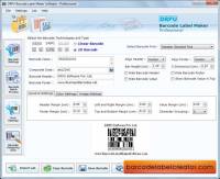 Databar Stacked Barcode Creator screenshot