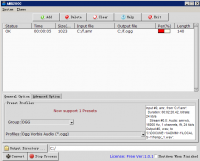 AMR2OGG screenshot