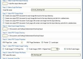 Advanced Command Line Image To PDF screenshot