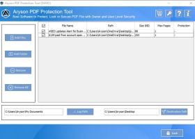 PDF Encryption Tool screenshot