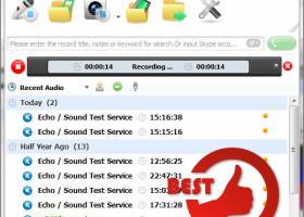 AthTek Skype Recorder screenshot