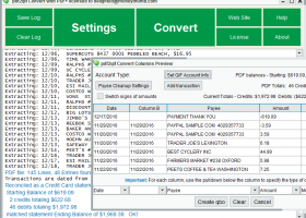 PDF2QIF Convert screenshot