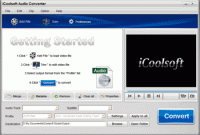 iCoolsoft Audio Converter screenshot