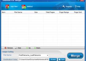 Aiseesoft PDF Merger screenshot