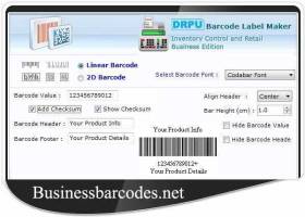 Retail Barcodes Maker screenshot