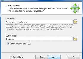 Office Image Extraction Wizard screenshot