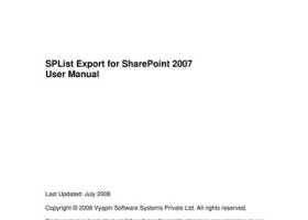 SPListX for SharePoint screenshot