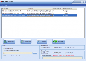 PDFdu Rotate PDF screenshot